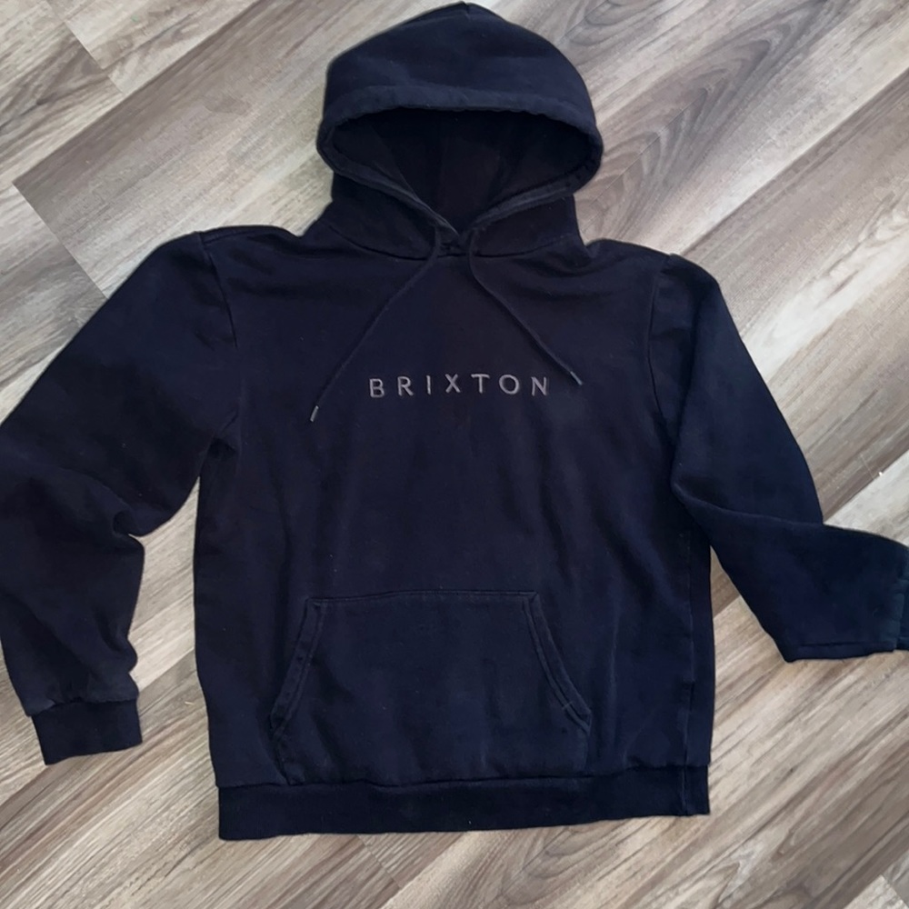 Brixton Unisex Small Black Hoodie